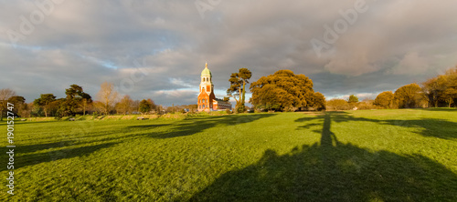 Old Chapel of Netley Old Military Hospital in the Royal Victoria Country Park, Netley, Hampshire, UK photo