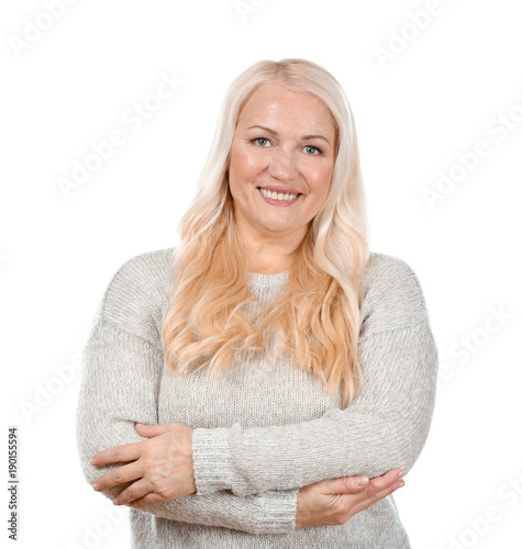 Portrait of mature smiling ...