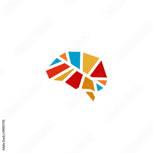 Free Download Abstract colorful brain vector - GFXLoad