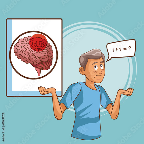 Parkinsons disease cartoon icon vector illustration graphic design