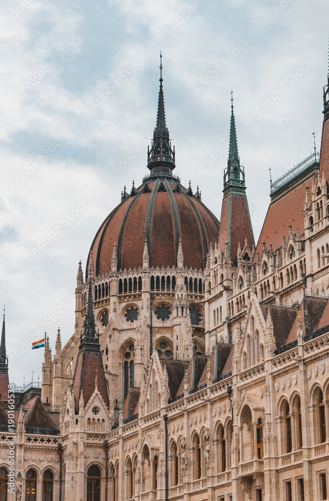 Budapest Parliament Roof