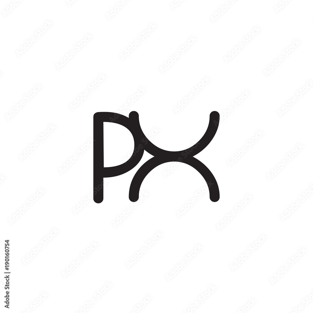 initial letter rounded logo modern initial letter rounded logo modern