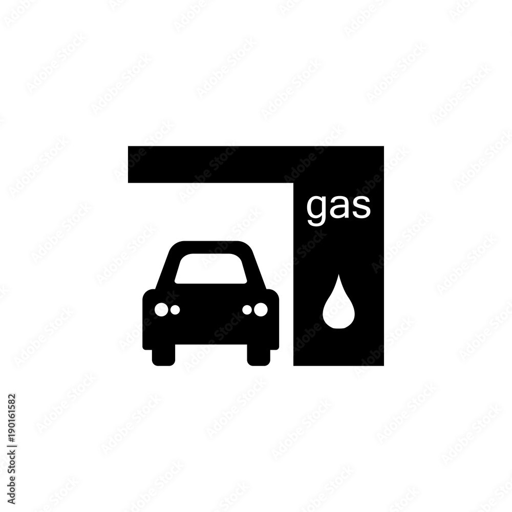 Gas station icon. Oil an gas icon elements. Premium quality graphic design icon. Simple icon for websites, web design, mobile app, info graphics Gas station icon. Oil an gas icon elements. Premium quality graphic design icon. Simple icon for websites, web design, mobile app, info graphics