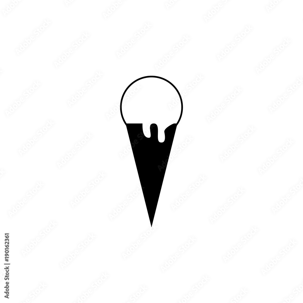 ice-cream icon. Elements amusement park concept and web apps. Icon for website design and development, app development. Premium icon ice-cream icon. Elements amusement park concept and web apps. Icon for website design and development, app development. Premium icon