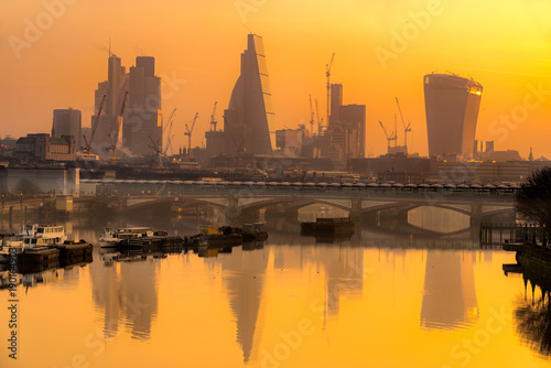 City of London skyline, London, UK