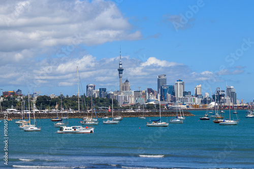 Auckland downtown view