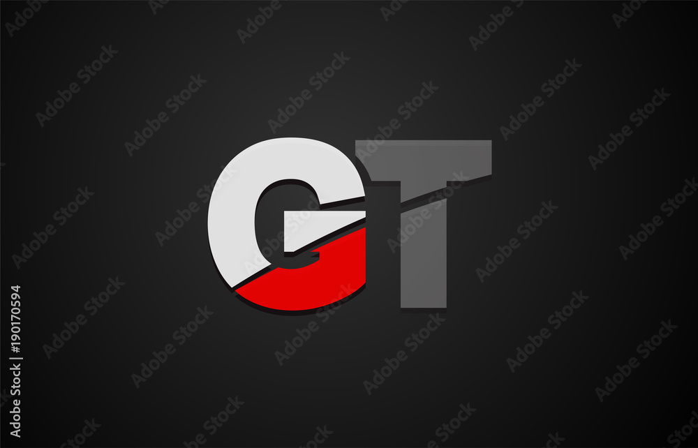 Design of alphabet letter logo combination Design of alphabet letter logo combination
