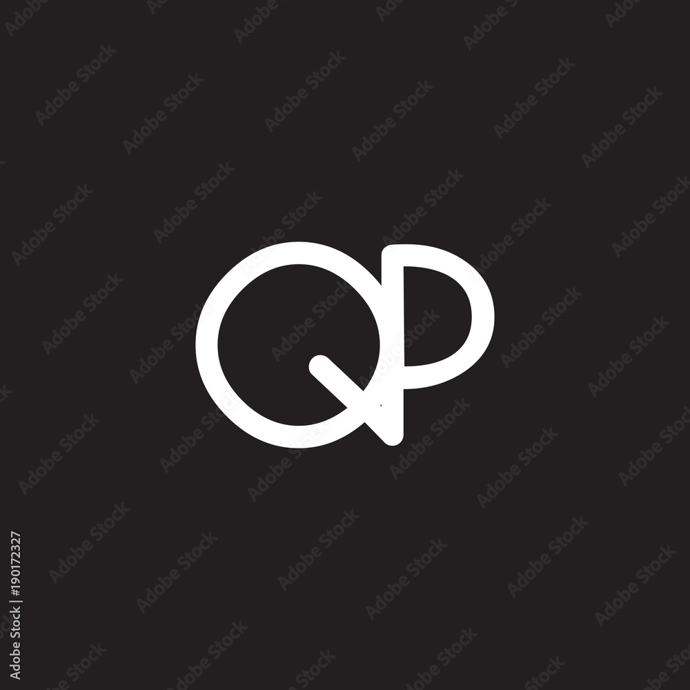 initial letter rounded logo modern white initial letter rounded logo modern white