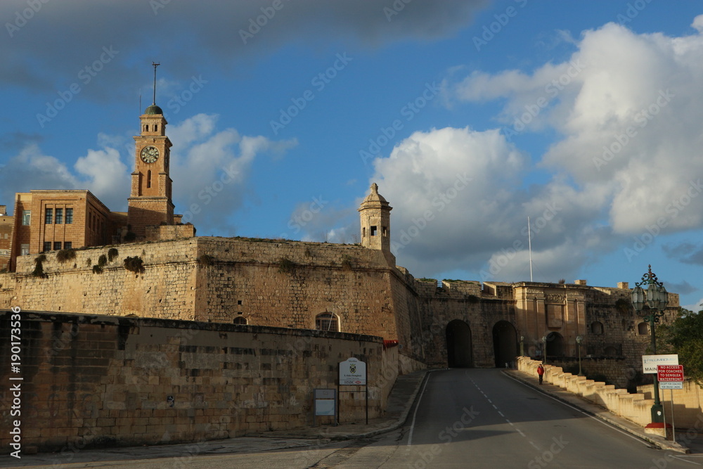Senglea  fortress, Malta