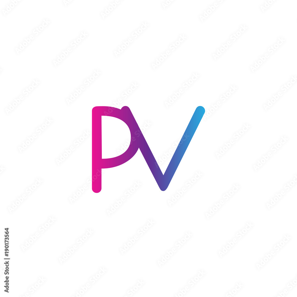 initial letter rounded logo modern, colorful gradient initial letter rounded logo modern, colorful gradient