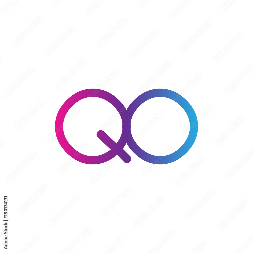 initial letter rounded logo modern, colorful gradient initial letter rounded logo modern, colorful gradient