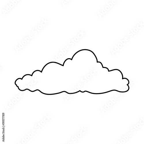 weather cloud isolated icon vector illustration design