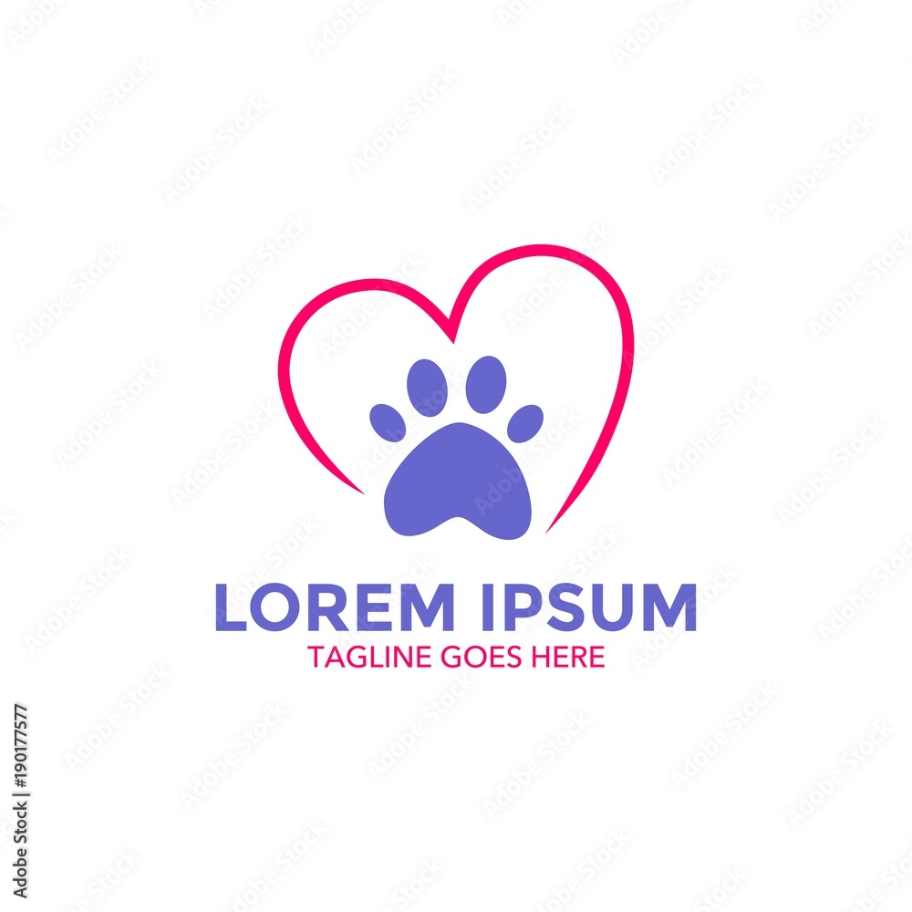 love your pet day logo. sticker. poster. vector. editable love your pet day logo. sticker. poster. vector. editable
