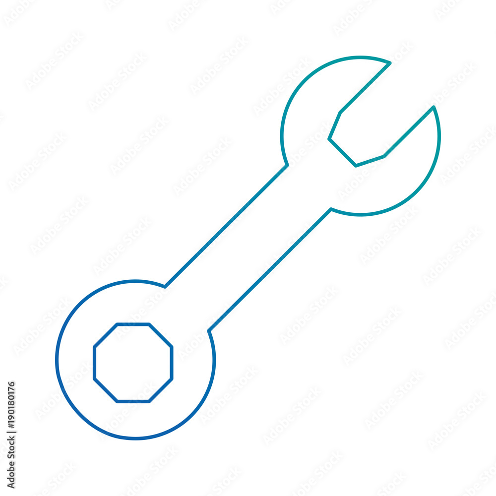 wrench tool isolated icon vector illustration design wrench tool isolated icon vector illustration design