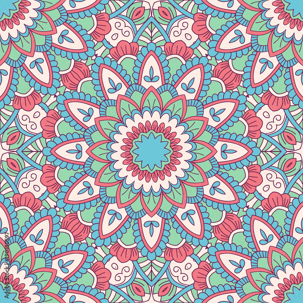 Hand drawn ornamental seamless pattern. Vector Illustration Hand drawn ornamental seamless pattern. Vector Illustration