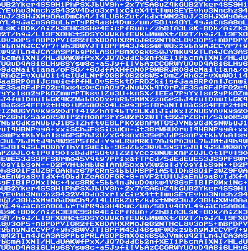 Computer bug pattern swatch blue.eps
