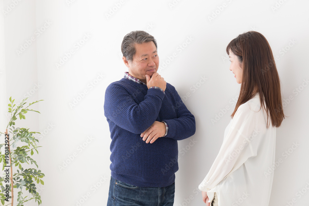 親子 父親と娘 親子 父親と娘