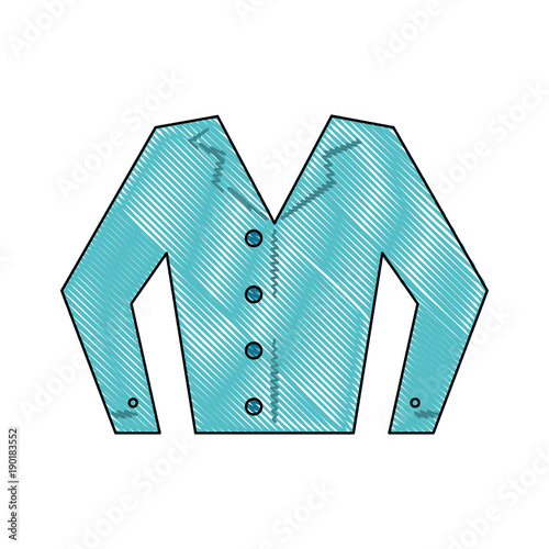 Mens pijama isolated icon vector illustration graphic design
