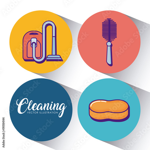Cleaning supplies design