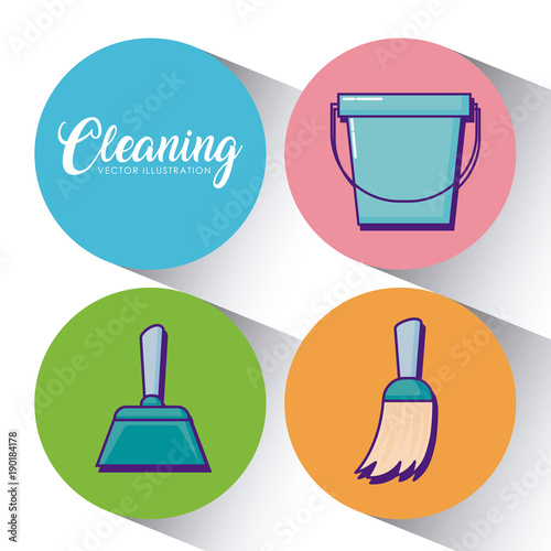 Cleaning supplies design