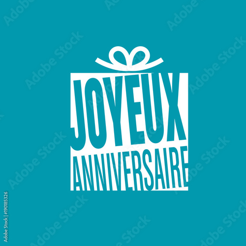 joyeux anniversaire