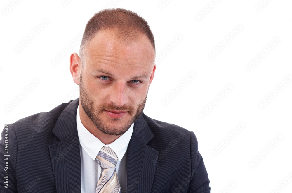 Portrait of handsome businessman Portrait of handsome businessman
