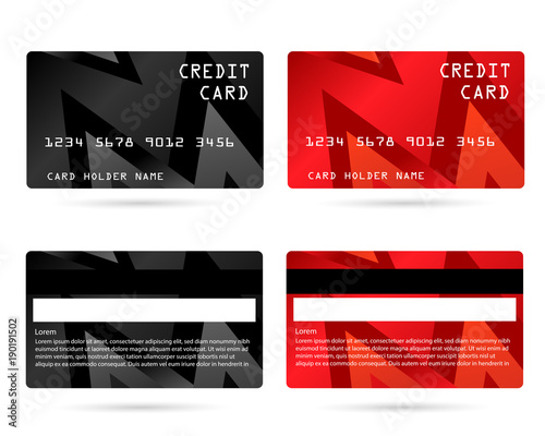member card, business VIP card, design for privilege member,modern credit card, vector
