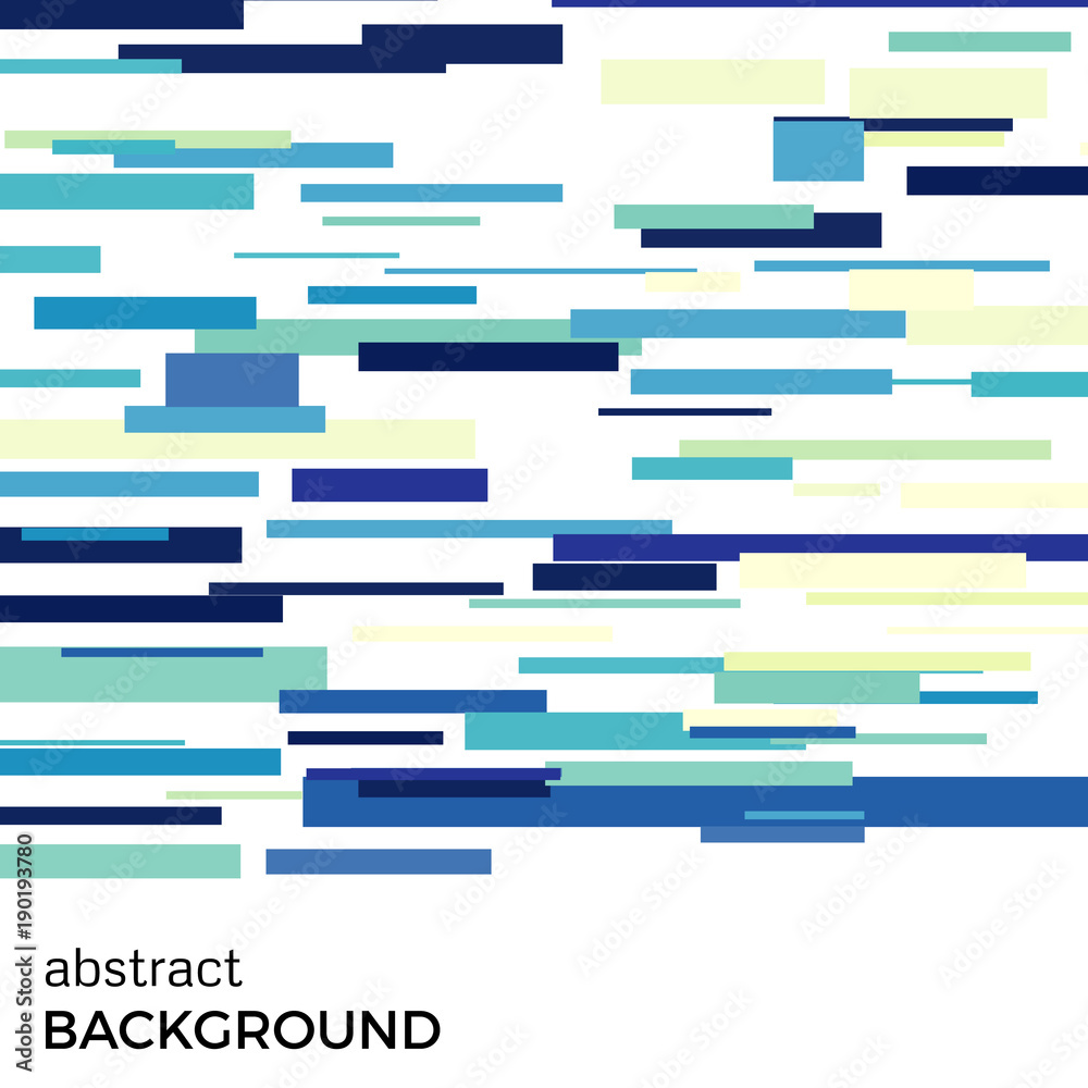 Abstract vector background of blue rectangles of different sizes. Background of geometric shapes.
Abstract vector background of blue rectangles of different sizes. Background of geometric shapes.