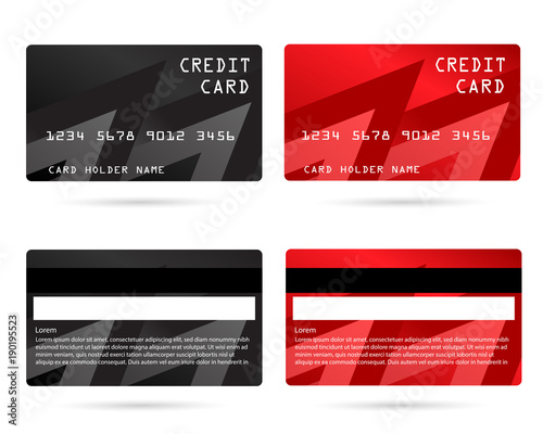 member card, business VIP card, design for privilege member,modern credit card, vector