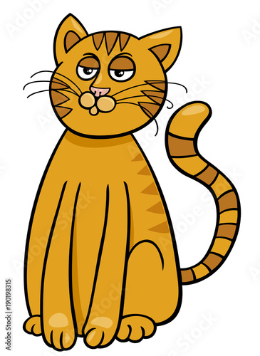 domestic cat cartoon comic animal character