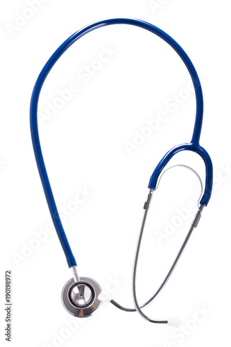 Doctor stethoscope on white background