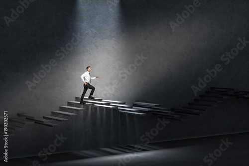 man on staircase © tiero