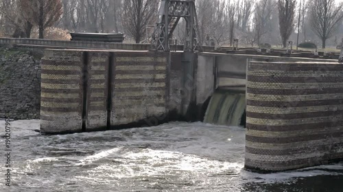  Dam on The Tisa River in The Becej