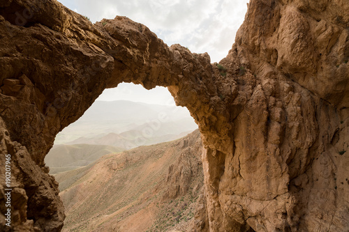 Natural Bridge in Farsan, Dasht Bayaz, Khorasan, Iran