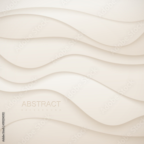 Abstract paper cut background