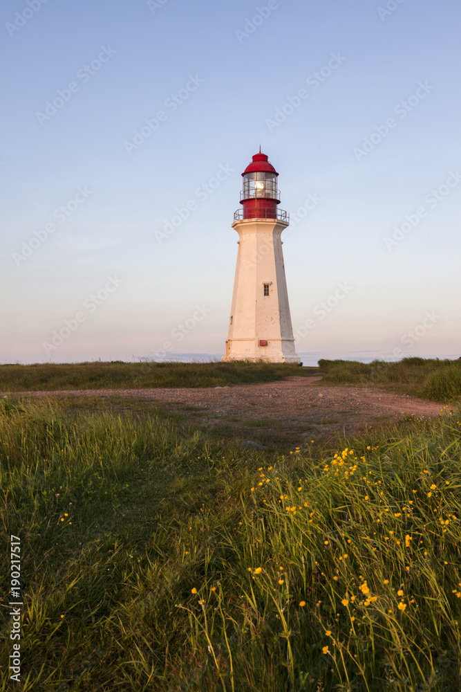 Low Point Lighthouse in Nova Scotia Low Point Lighthouse in Nova Scotia