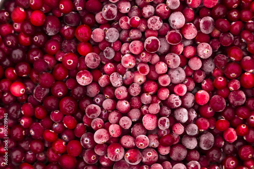 Wallpaper Mural Frozen cranberries covered with rime. Torontodigital.ca
