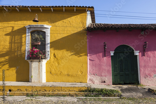 Colorful architecture of Suchitoto photo