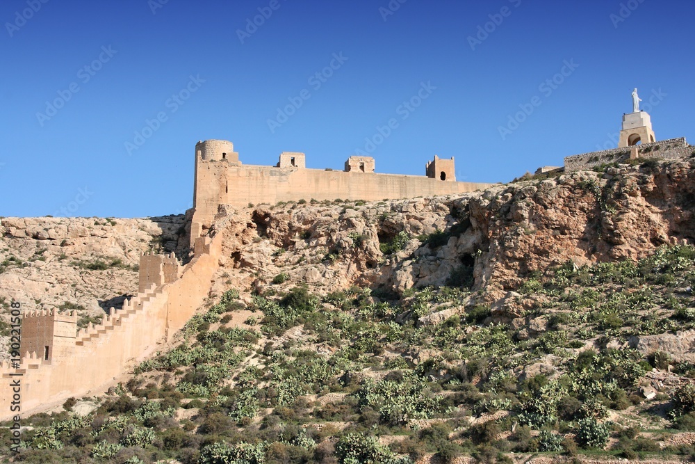 Almeria castle, Spain