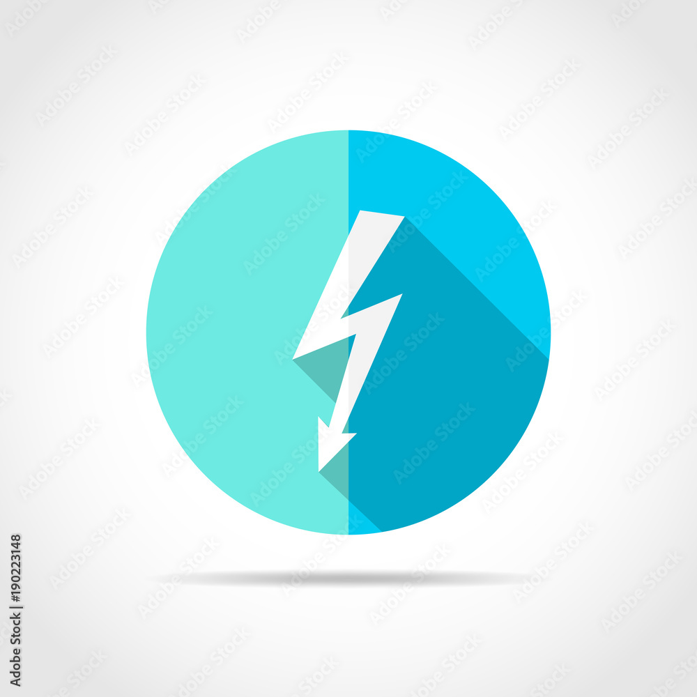 Lightning icon. Vector illustration. Lightning icon. Vector illustration.