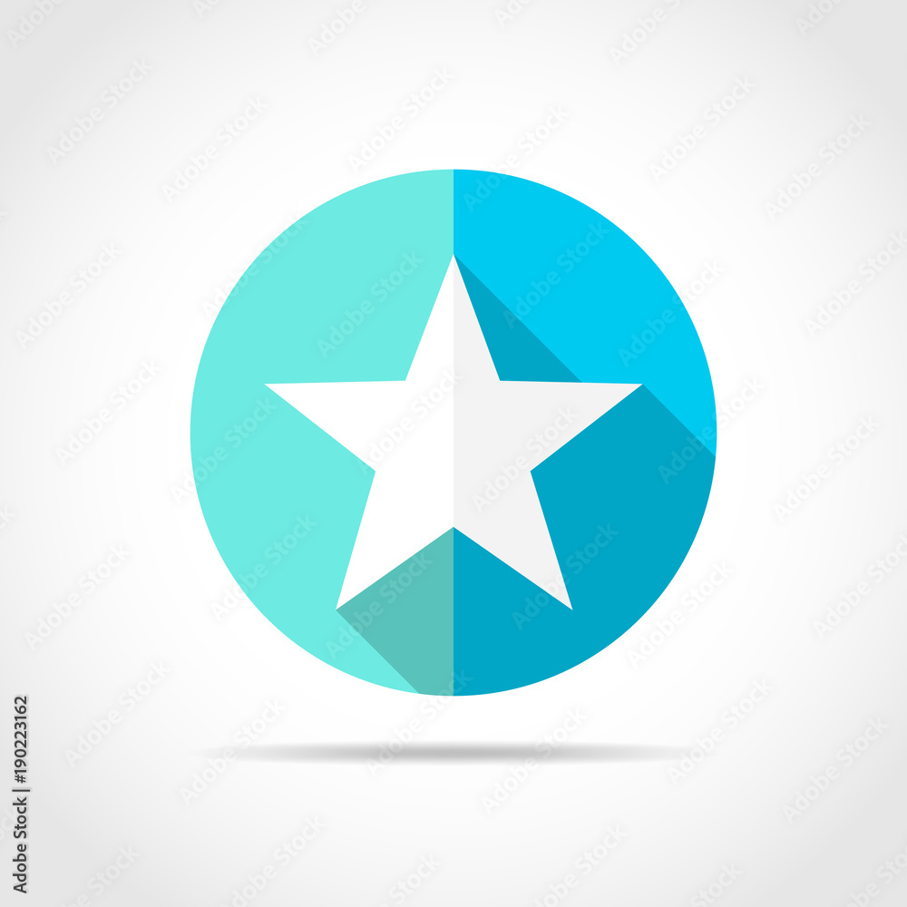 Star icon. Vector illustration. Star icon. Vector illustration.