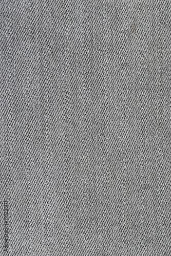 Gray fabric texture of surface textiles background.