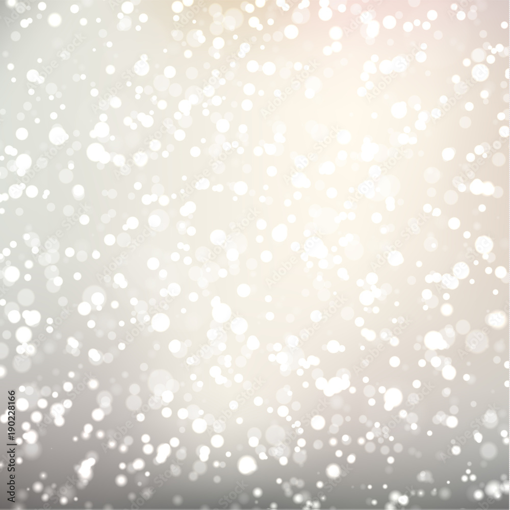 Abstract falling sparkles on light grey background Abstract falling sparkles on light grey background