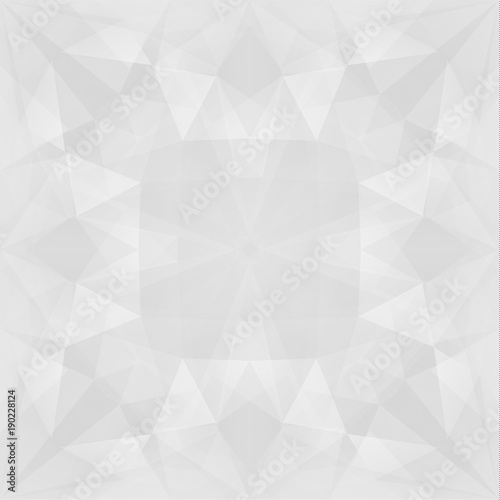 Abstract white texture with triangular geometric pattern