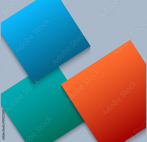 design element background effect overlaps colored sheets paper04