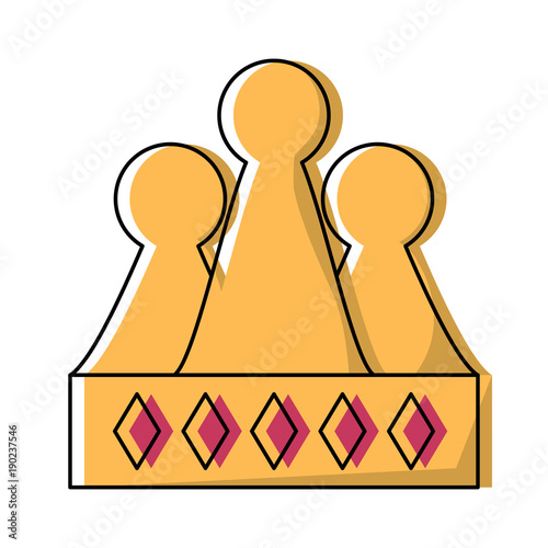 King crown icon image