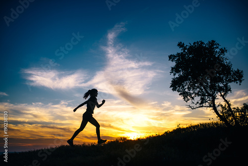 running silhouette © Kirill