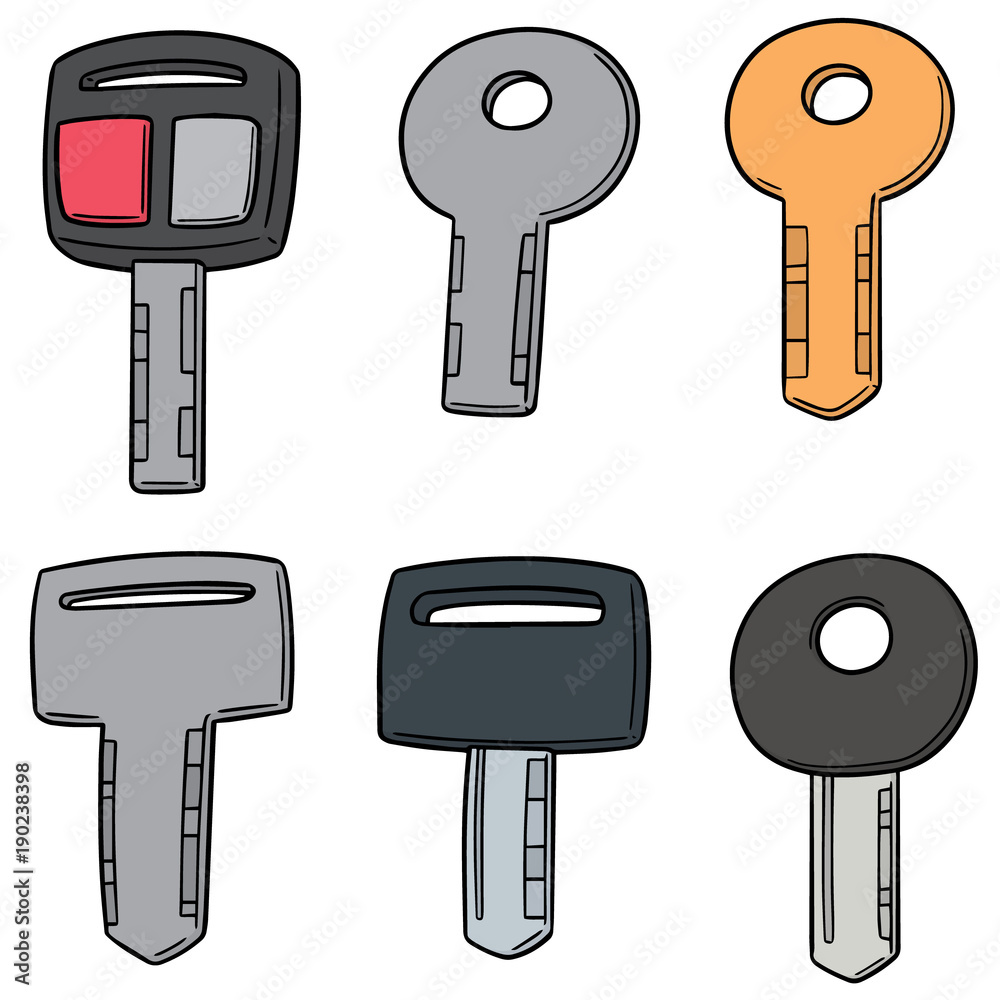 vector set of key vector set of key