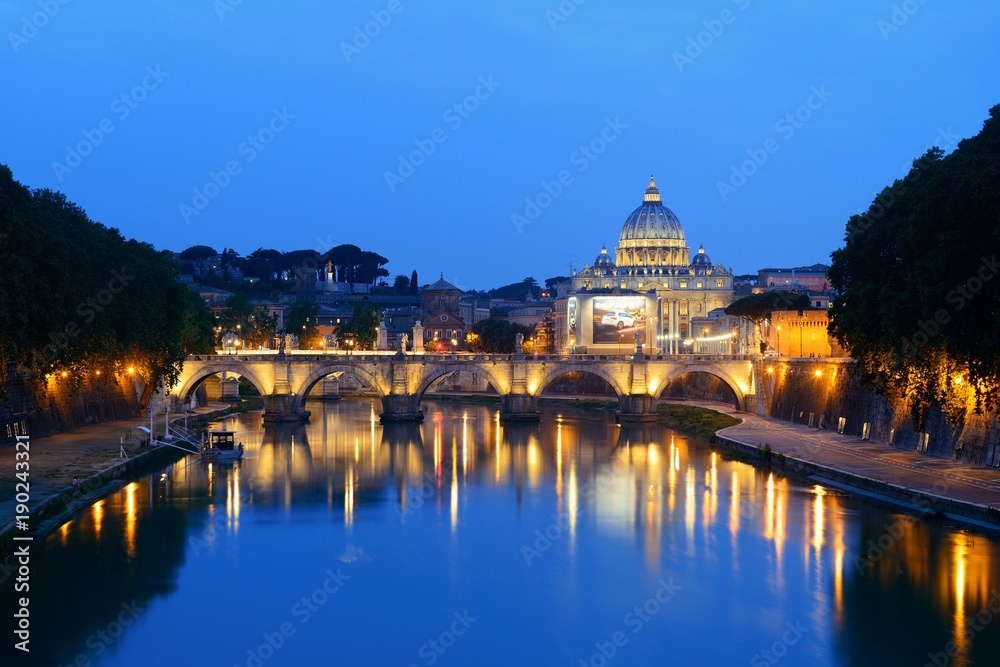 River Tiber in Rome