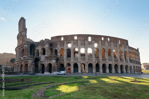 Colosseum Rome sunrise